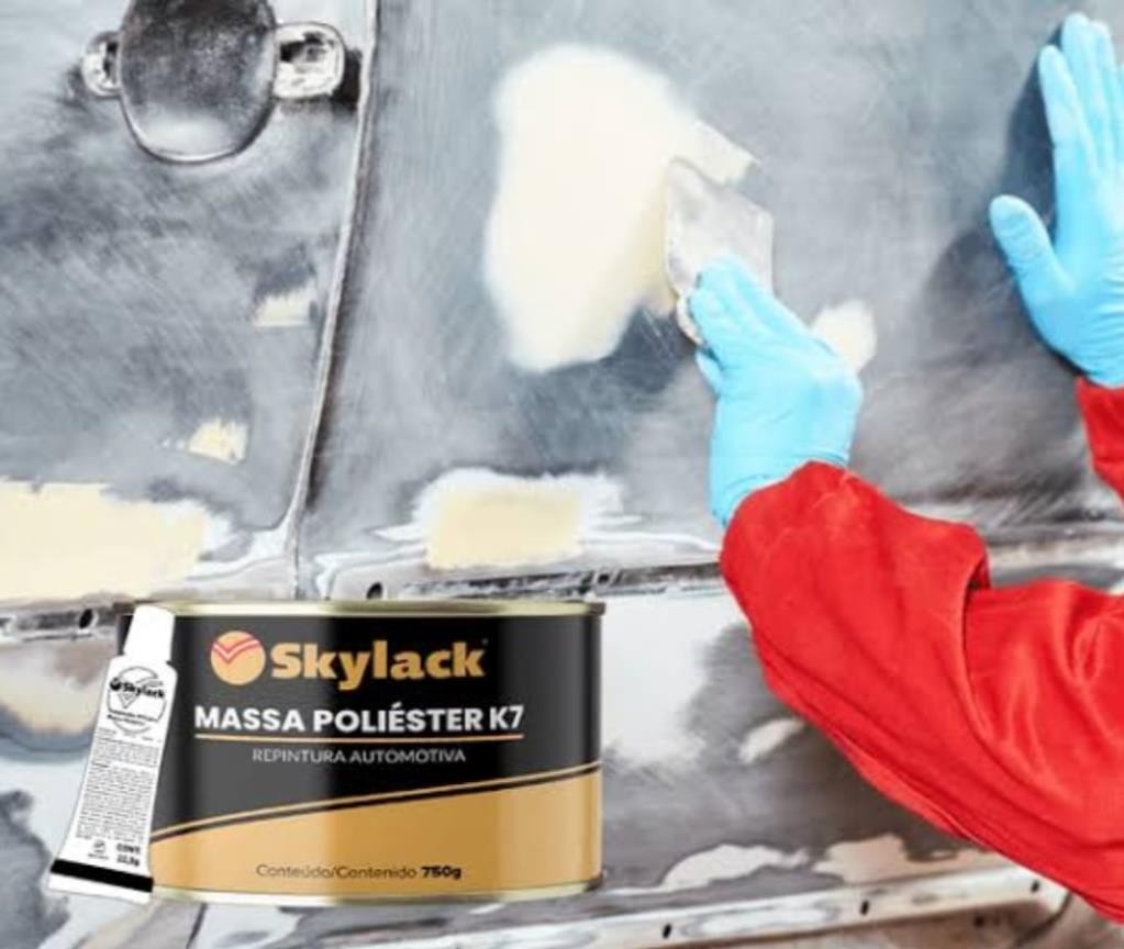 MASSA DE POLIESTER K7 750GR SKY - 750GR