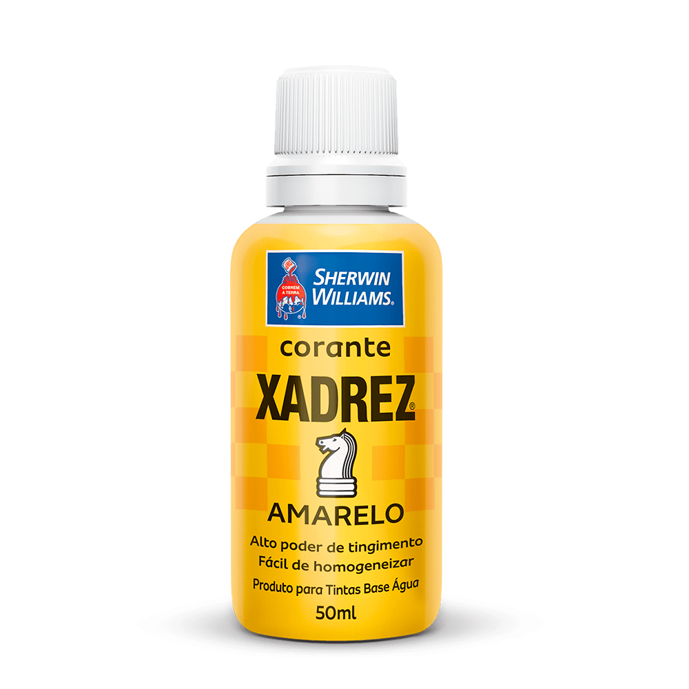 CORANTE AMARELO 50ML XADREZ - UN