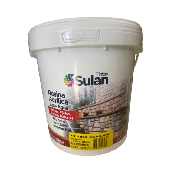 RESINA ACRILICA BASE AGUA GL  SULAN - 3,6L