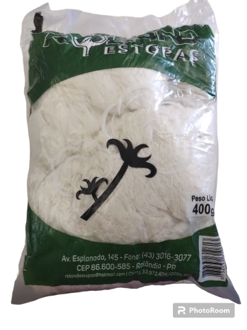 ESTOPAS EXTRA PURA BCA 400G - PCT