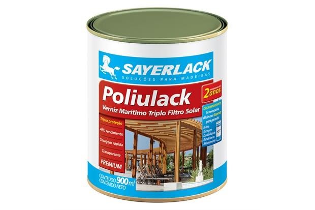 VERNIZ POLIULACK  NATURAL BR 900ML SAYERLACK - UN