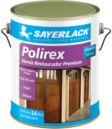 VERNIZ POLIREX MOGNO 3,6L SAYERLACK - 3,6L