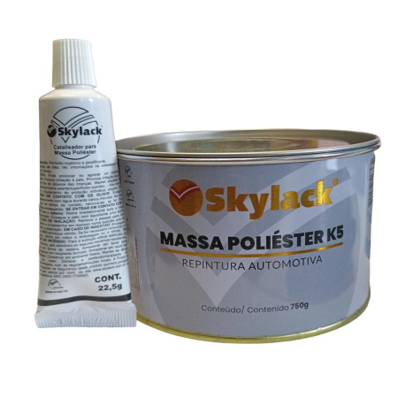 MASSA DE POLIESTER K7 750GR SKY - 750GR
