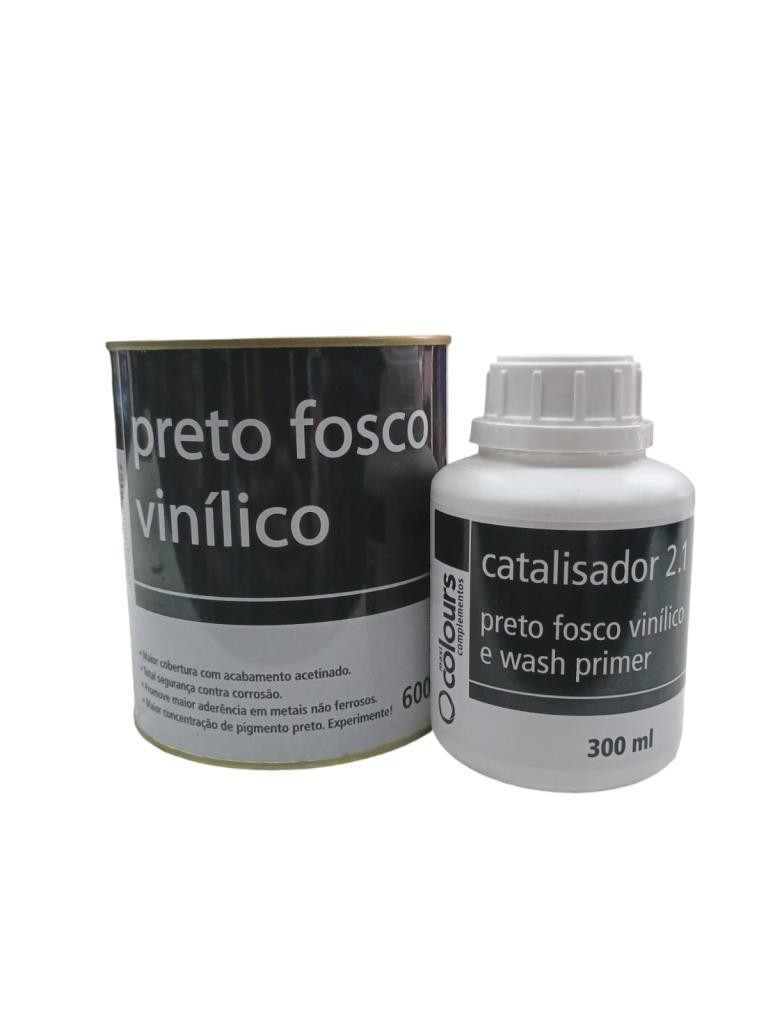 PRETO FOSCO VINILICO 900ML MAXIRUBBER - 900ML
