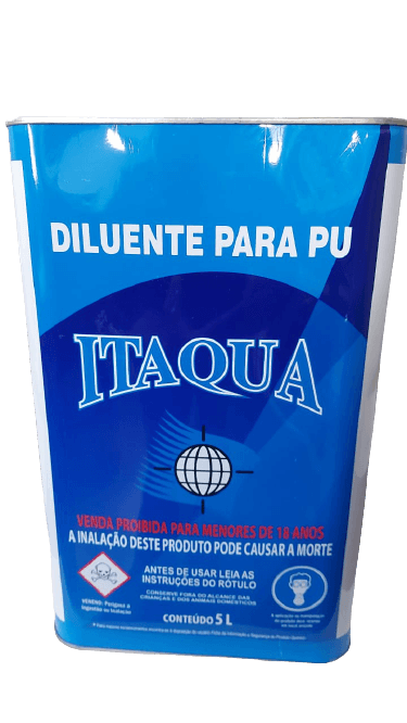THINNER DILUENTE PARA PU 5LTS ITAQUA - 5 LTS