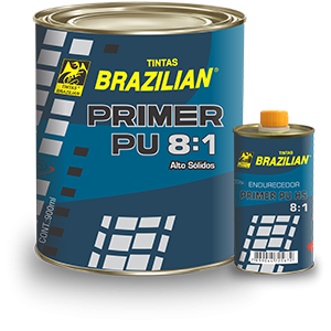 PRIMER PU HS VERMELHO OXIDO 8,1 800ML BRASILIAN - 900ML