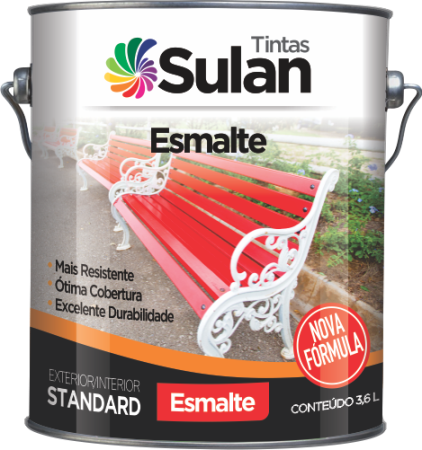 ESMALTE BRANCO BR 3,6LT SINTEPLAST - 3.6L