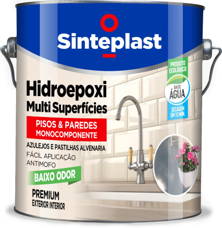 TINTA HIDROEPOXI BRANCO 3,6LT SINTEPLAST - 3.6L