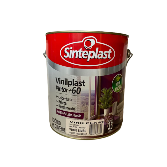 TINTA ACR FS VERDE LIMAO VINIPLAST 3,6LT SINTEPLAST - 3,6L