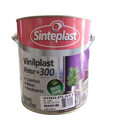 TINTA ACR FS MARFIM VINILPLAST 3,6LT SINTEPLAST - 3,6L
