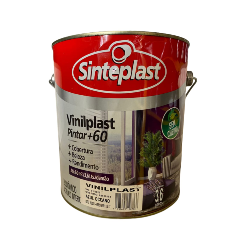 TINTA ACR FS AZUL OCEANO VINILPLAST 3,6LT SINTEPLAST - 3,6L