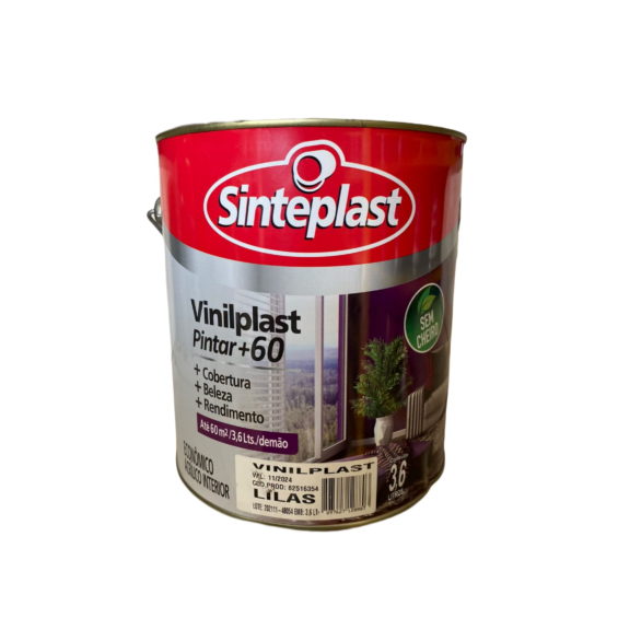 TINTA ACR FS LILAS VINILPLAST 3,6LT SINTEPLAST - 3,6L