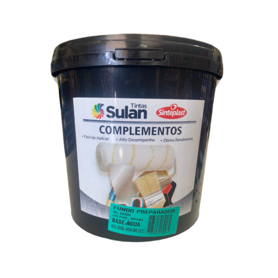 FUNDO PREPARADOR DE PAREDES BASE DE AGUA 3,6 SINTEPLAST - 3.6L