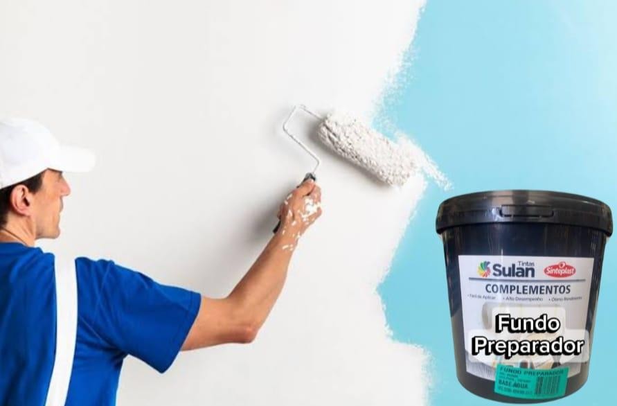 FUNDO PREPARADOR DE PAREDES BASE DE AGUA 3,6 SINTEPLAST - 3.6L