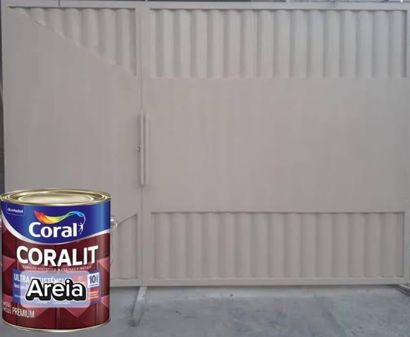 ESMALTE AREIA  CORALIT 900ML  CORAL - 1/4