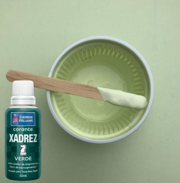 CORANTE VERDE 50ML XADREZ - UN