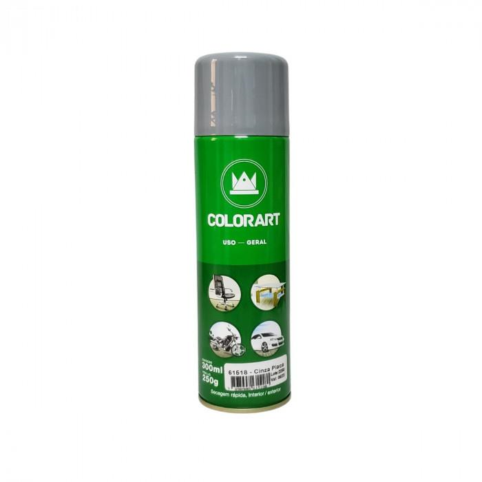 SPRAY CINZA PLACA 300ML COLORART - 300ML