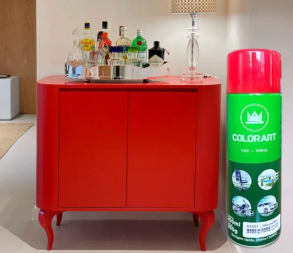 SPRAY VERMELHO MERLOT 300ML COLORART - 300ML