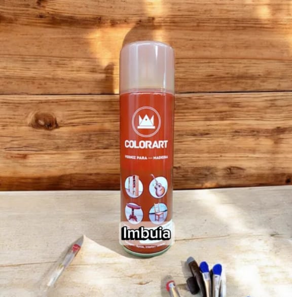 SPRAY VERNIZ IMBUIA 300ML COLORART - 300ML