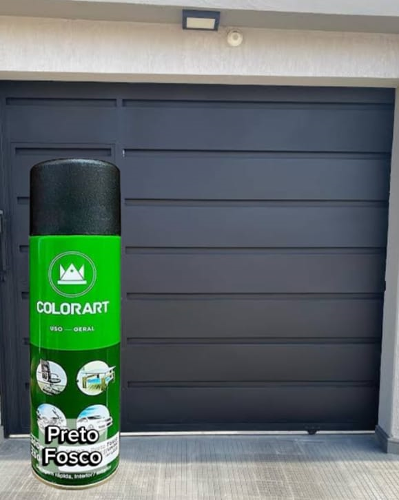 SPRAY PRETO FOSCO 300ML COLORART - 300ML