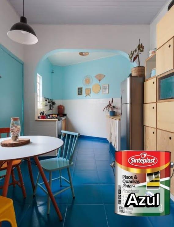 TINTA PISO AZUL 3,6 SULAN - 3,6L