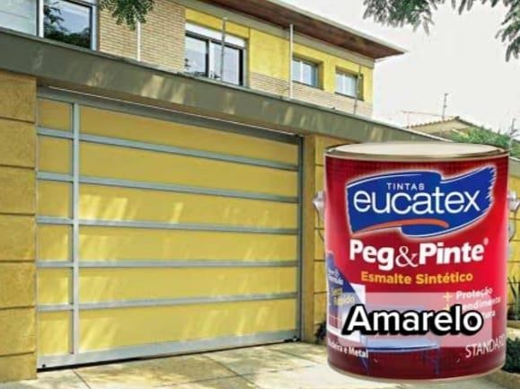 ESMALTE  AMARELO BR 3,6LT EUCATEX - 3,6L
