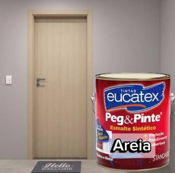 ESMALTE AREIA BR 900ML EUCATEX - 900ML