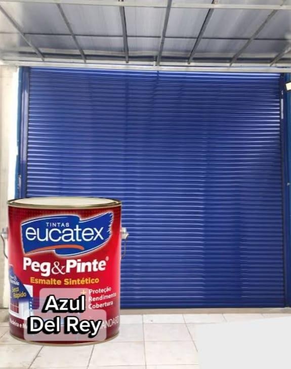 ESMALTE AZUL DEL REI BR 900ML EUCATEX - 900ML