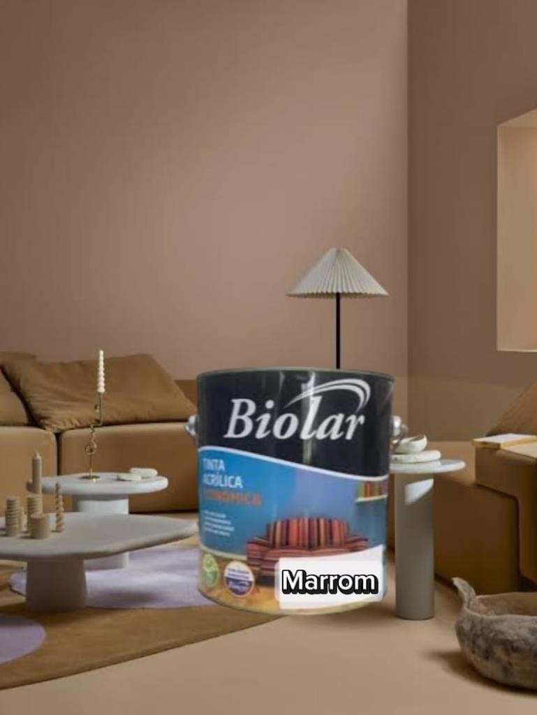 TINTA PISO MARRON 3,6 L BIOLAR - 3,6L