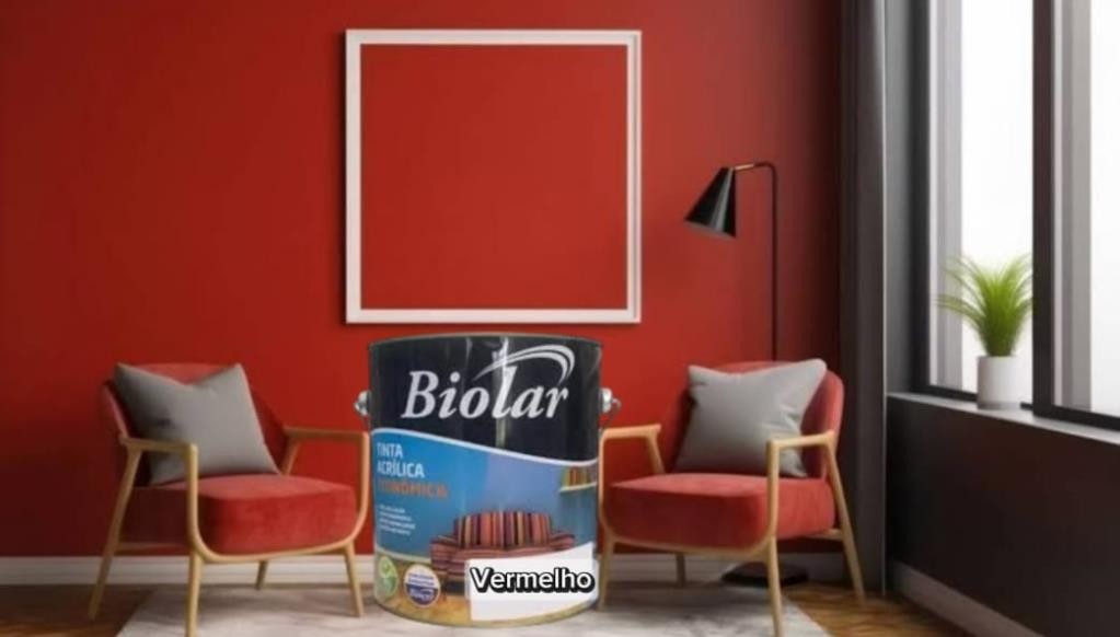 TINTA PISO VERMELHO 3,6 L BIOLAR - 3,6L