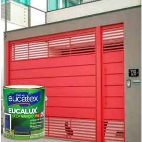 ESMALTE VERMELHO BRILHANTE 3,6L EUCATEX