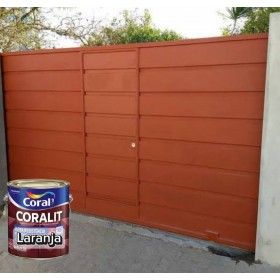 ESMALTE LARANJA BR CORALIT 900ML CORAL - 1/4