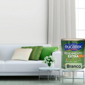 TINTA ACR FS BRANCO RENDIMENTO EXTRA 3,6LT EUCATEX - 3,6L