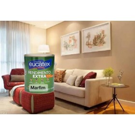 TINTA ACR FS MARFIM RENDIMENTO EXTRA 3,6LT EUCATEX - 3,6L