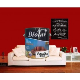 TINTA ACR FS VERMELHO RUBI  BIOLAR 3,6LT - 3,6L