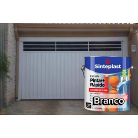 ESMALTE BRANCO ACETINADO BASE AGUA 900ML  SULAN - 1/4