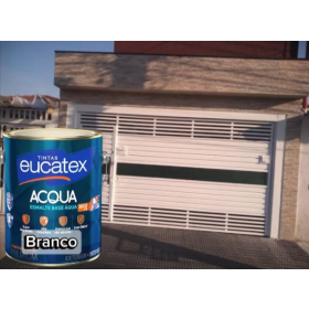 ESMALTE BRANCO ACETINADO BASE AGUA 3,6 EUCATEX