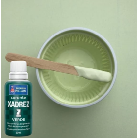 CORANTE VERDE 50ML XADREZ - UN