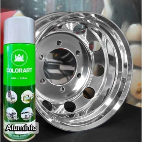SPRAY ALUMINIO PARA RODAS 300ML COLORART - 300ML