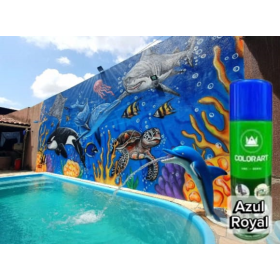 SPRAY AZUL ROYAL 300ML COLORART - 300ML