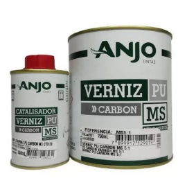 VERNIZ AUT. PU CARBON MS 5.1+CAT 750ML ANJO - 900ML