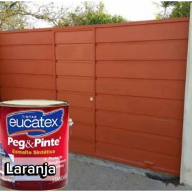 ESMALTE LARANJA BR 900ML EUCATEX - 900ML