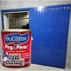 ESMALTE AZUL DEL REI BRILHANTE 3,6L EUCATEX