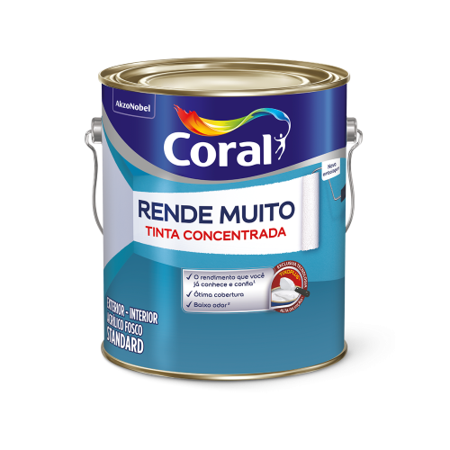 A J S Tinta Acr Fs Azul Profundo Rende Muito Lt Coral L